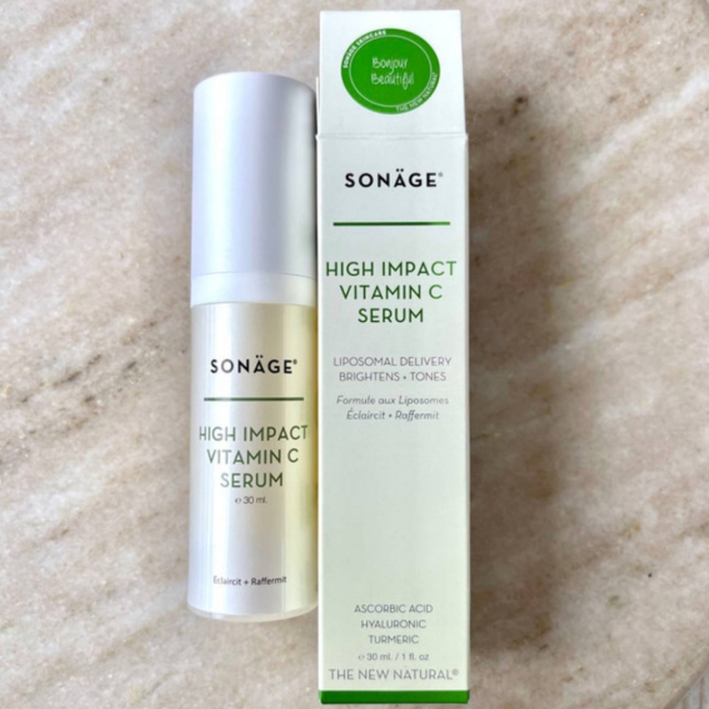 Sonage Skincare High Impact Vitamin C Serum | 1oz Full Size‎